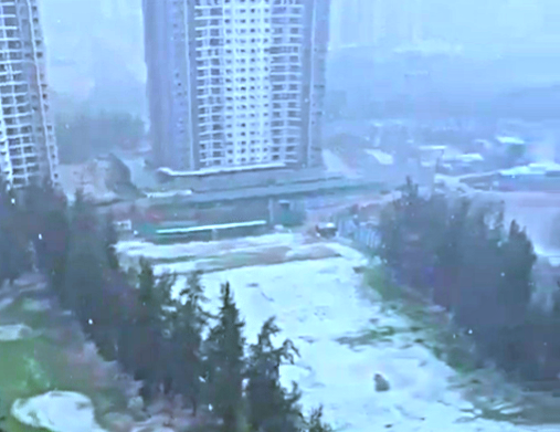 Sudden Hailstorm Turns Pune White, Disrupts Daily Life