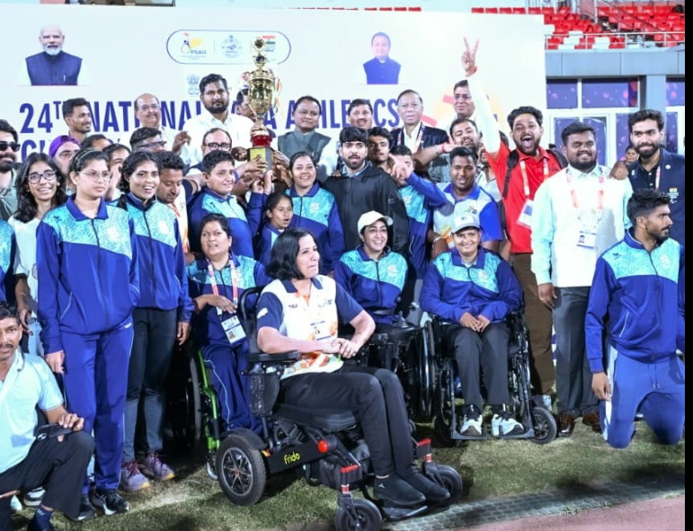 In 24th National Para Athletics Championship held yesterday at Kalinga Stadium, CMO Shri Mohan Charan Majhi extended his heartfelt congratulations to all the winners and participants.