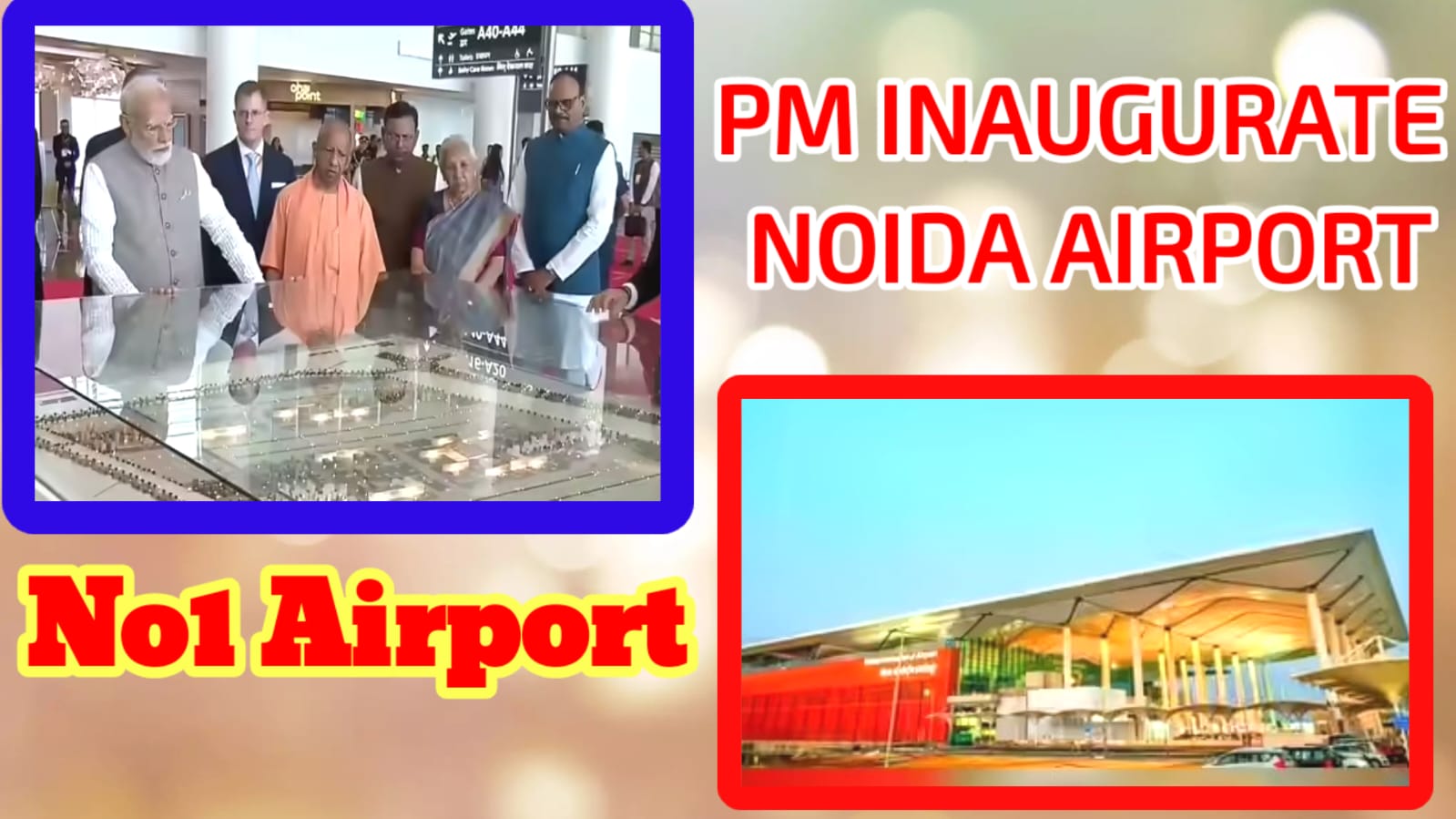 PM Narendra Modi has inaugurated a new airport in Uttar Pradesh