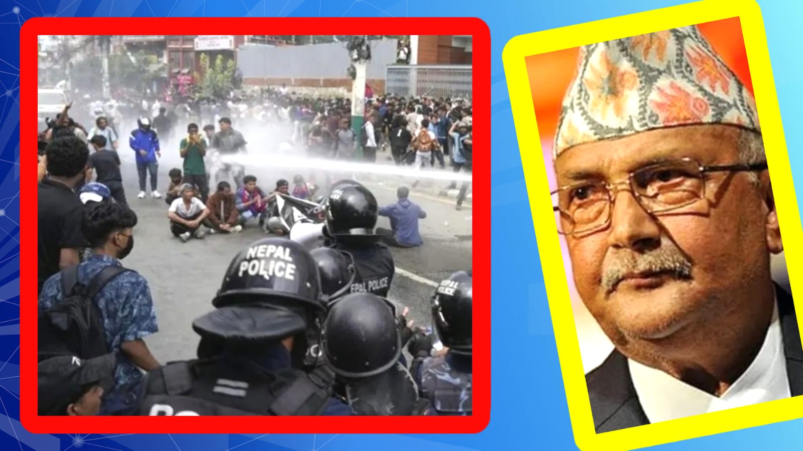Supporters of Oli have carried out intense protests in Nepal in opposition to the arrest of former Prime Minister K. P. Sharma Oli.