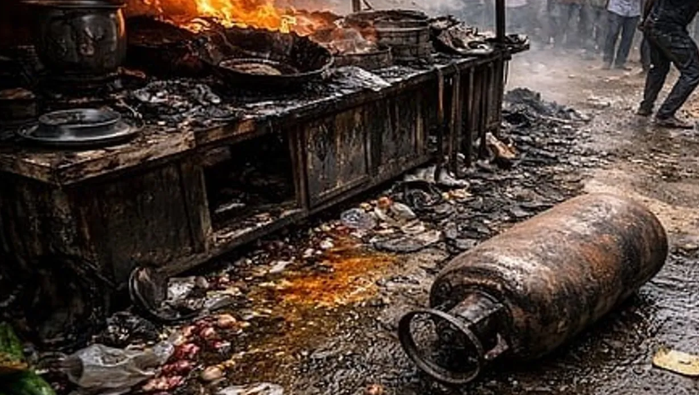 Nitrogen cylinder refilling turns fatal, four dead