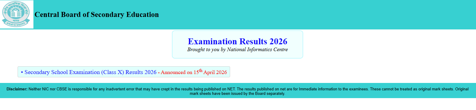 CBSE 10th Result 2026 students checking scores online