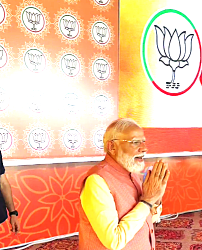 Voters standing in queue at polling booth during West Bengal and Tamil Nadu elections