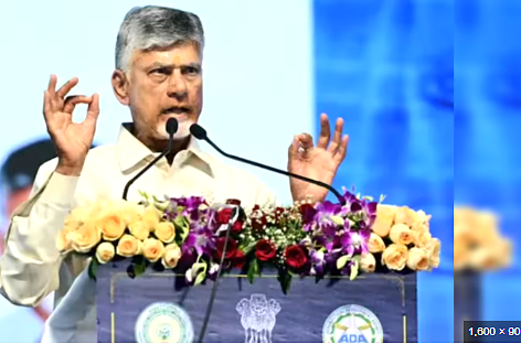 Andhra Pradesh CM Chandrababu Naidu announcing incentives for larger families.