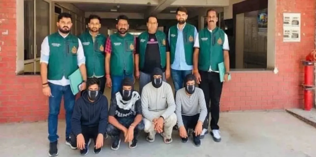Delhi Police Special Cell arrests four alleged ISI-linked suspects in a Delhi-Punjab terror conspiracy.