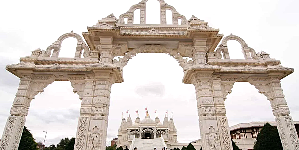 Proposed Hindu temple site in Cambridgeshire after the council approved a church-led community project.