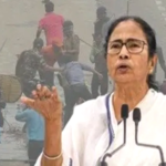 Mamata Banerjee addressing allegations against the BJP during a political statement.