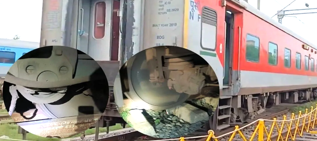 Mahananda Express engine and two coaches derail near Ara railway station