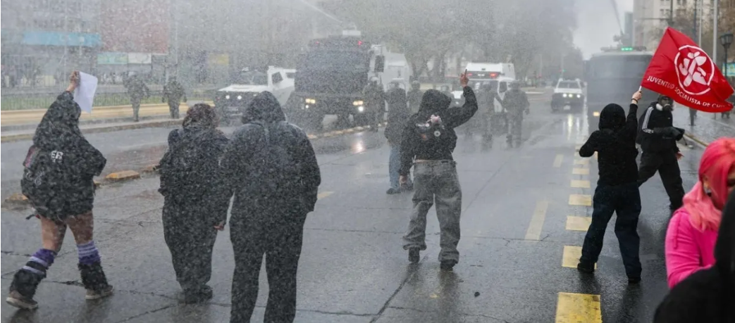 Protesters gather in Chile to remember victims of Pinochet’s dictatorship
